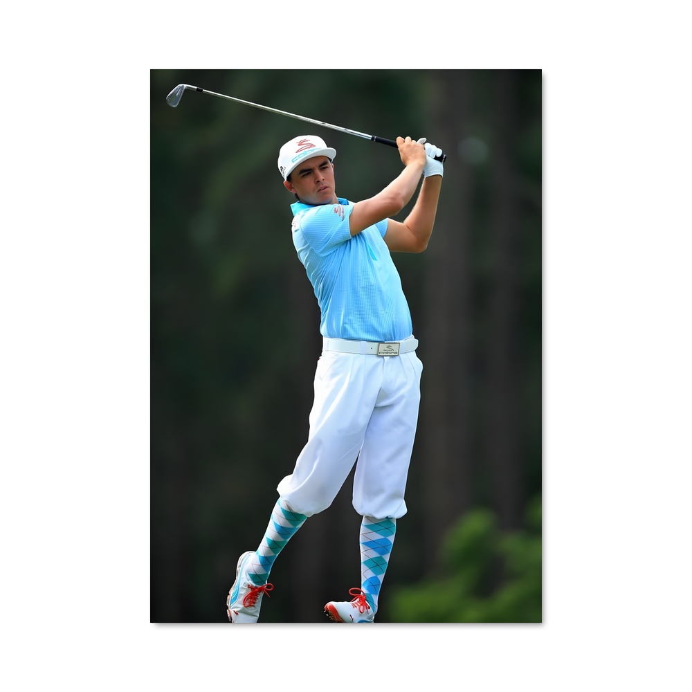 Poster Rickie fowler golfeur